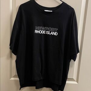 Black Newport Rhode Island T-Shirt